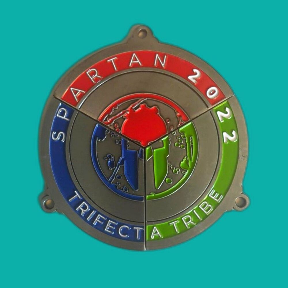 Spartan Race 2022 Trifecta Wedge Set – Sprint, Super & Beast